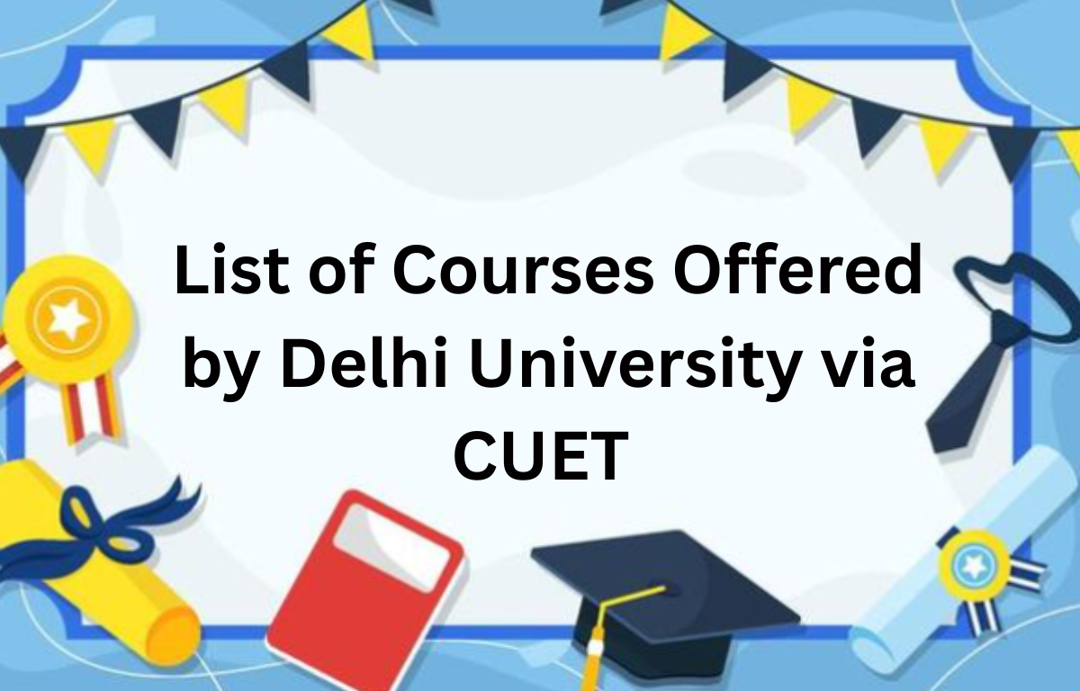 DU CUET UG Courses