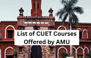 AMU CUET UG Courses