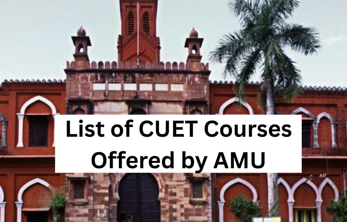 AMU CUET UG Courses