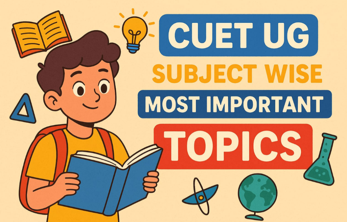 CUET UG Subject-Wise Most Important Topics